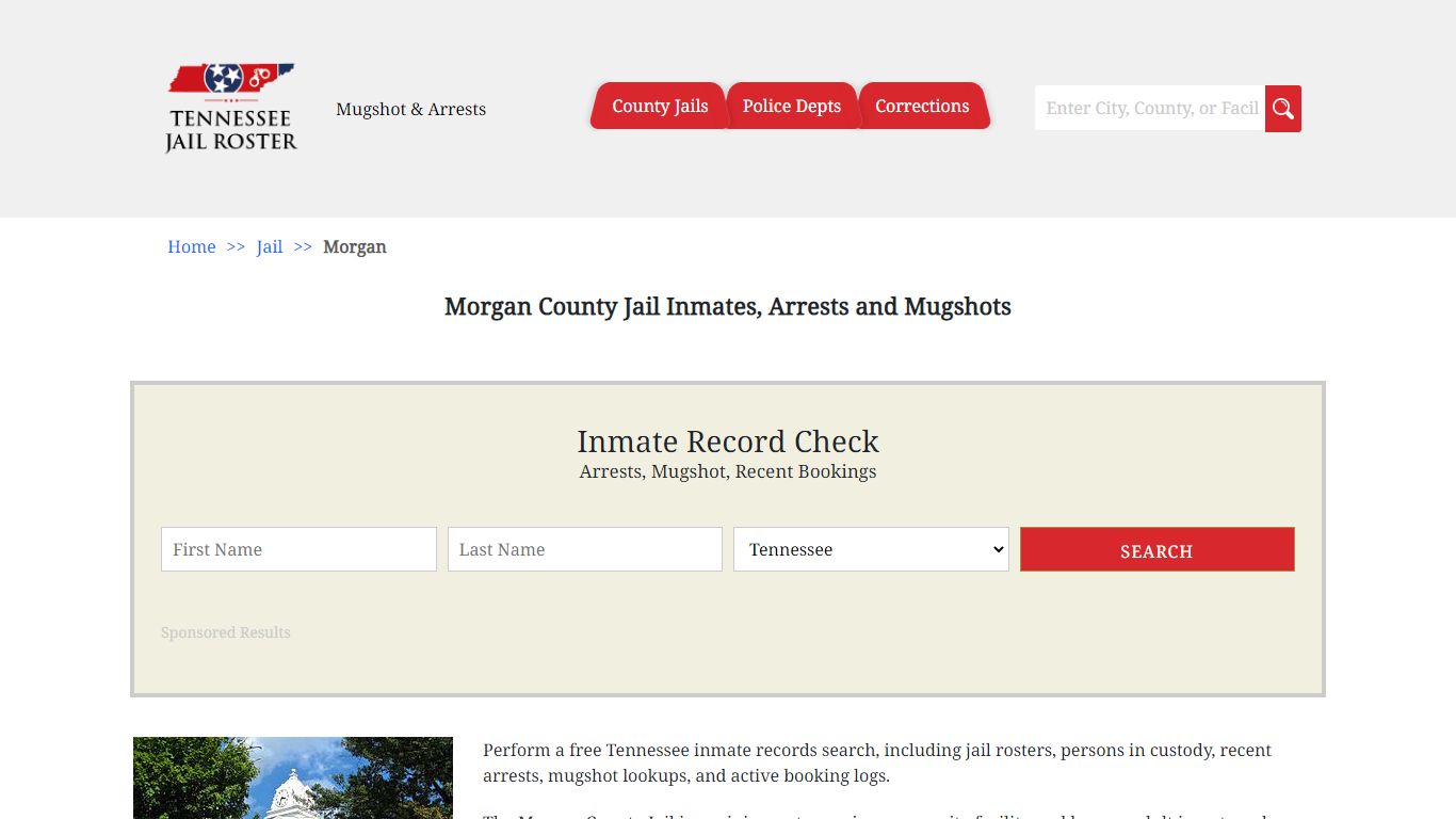 Morgan County Jail Inmates, Arrests and Mugshots